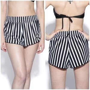 Blackcraft Believe in Yourself Stripe Swim Shortie NWT [13114]